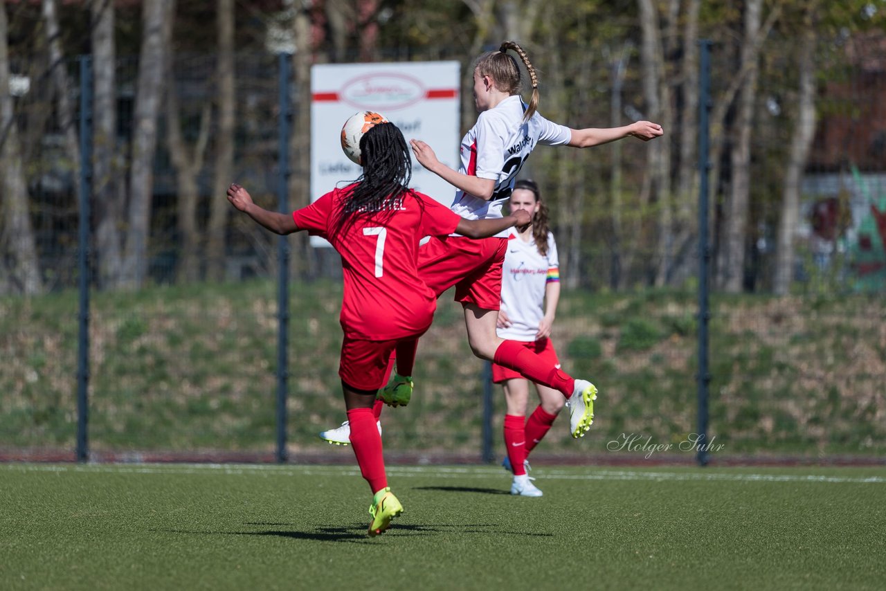 Bild 309 - wBJ Walddoerfer - Eimsbuettel : Ergebnis: 5:3